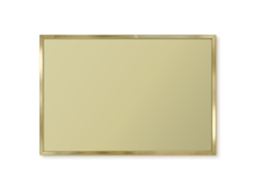 Magnetic Board For Wall Pastel Yellow For The Bedroom Espelharte (60x40 Cm)