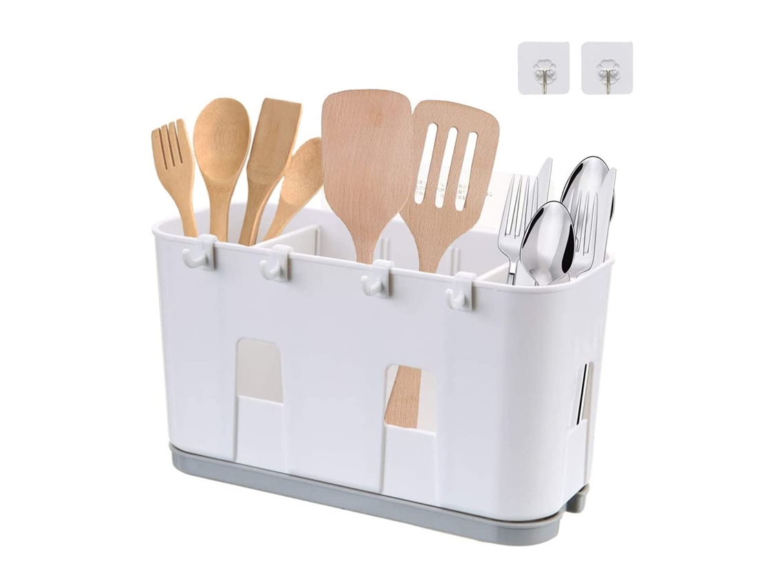 Escorredor De Pratos E Utensílios Cozinha, Escorredor Para Facas, Garfos Colheres, Cesto Secagem Pia -aquaforge