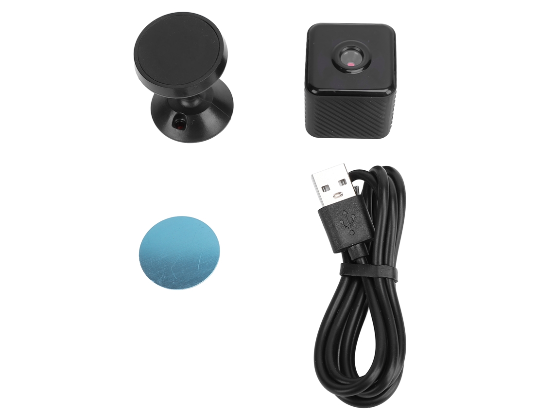 Câmera Miniatura Sem Fio 1080p Hd Com Visão Noturna Para Casa, Pequena Câmera Cúbica