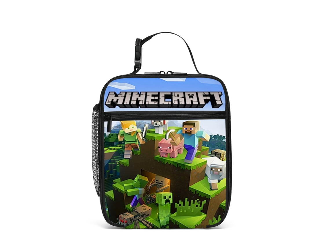 Lancheira Escolar Aquaforge, Lancheira Térmica para Crianças, Bolsa de Armazenamento para Camping ao Ar Livre, Cinco