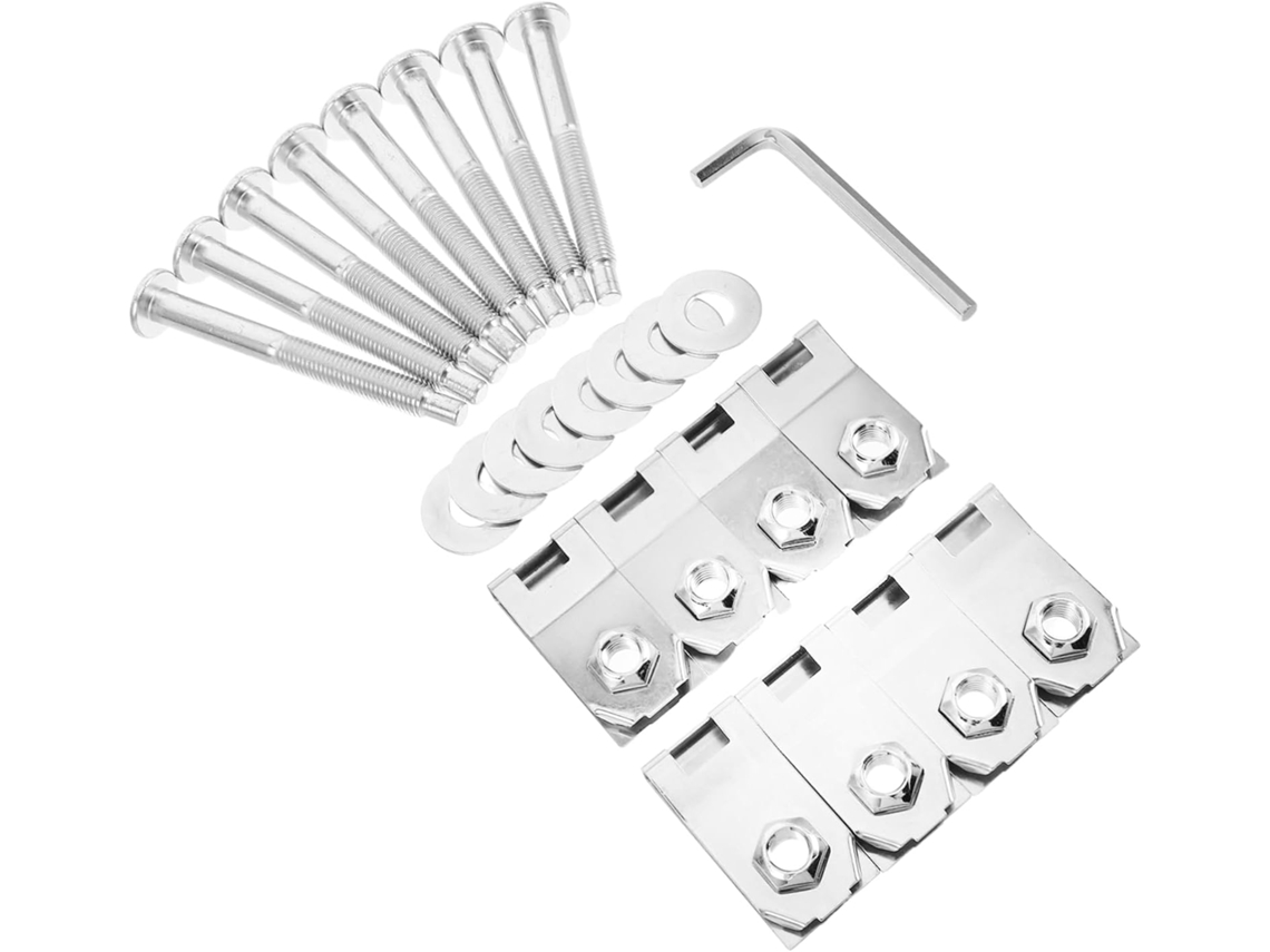 Kit de Buchas para Carroceria com Parafusos e Arruelas para Montagem em Caminhões Basculantes, Ferragens de Fixação do Chassi. SFUSHOS