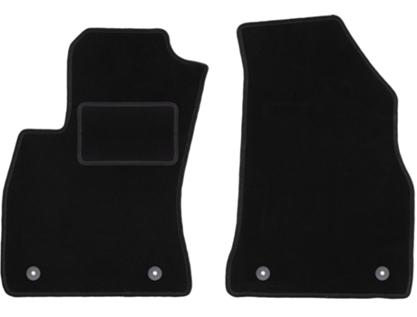 Tapetes Dianteiros Pretos Para Opel Combo D 0 Wielganizator (2011 2018)