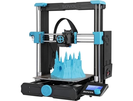 Impressora 3D Sovol SV06 de código aberto com hotend totalmente em metal, extrusora planetária de engrenagem dupla de acionamento direto. Bazarland30 PDV