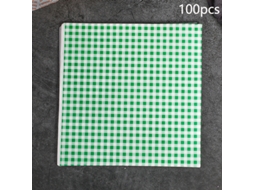 Pacote com 7 Unidades de Papel Manteiga para Sanduíches . AQUAFORGE (100 Unidades)