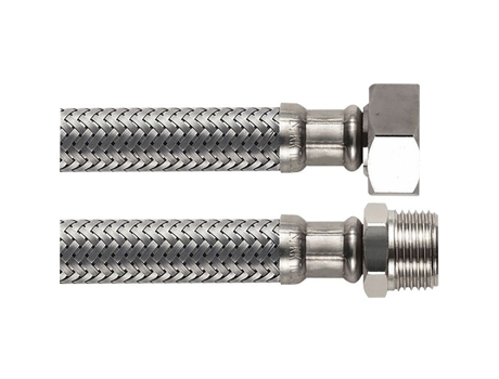 Macho Fêmea Flexível 50 Cm Butted Ø8 Mm Com Fio Macho 15x21 / Fêmea 15x21 Boutte