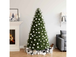 Vidaxl Conjunto De Bolas De Natal 100 Pcs Branco