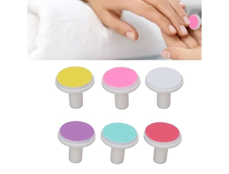 XXU® Atyhao Almofada de reposição para cortador de unhas 6 peças Almofadas de reposição para cortador de unhas para bebê Arquivo elétrico profissional