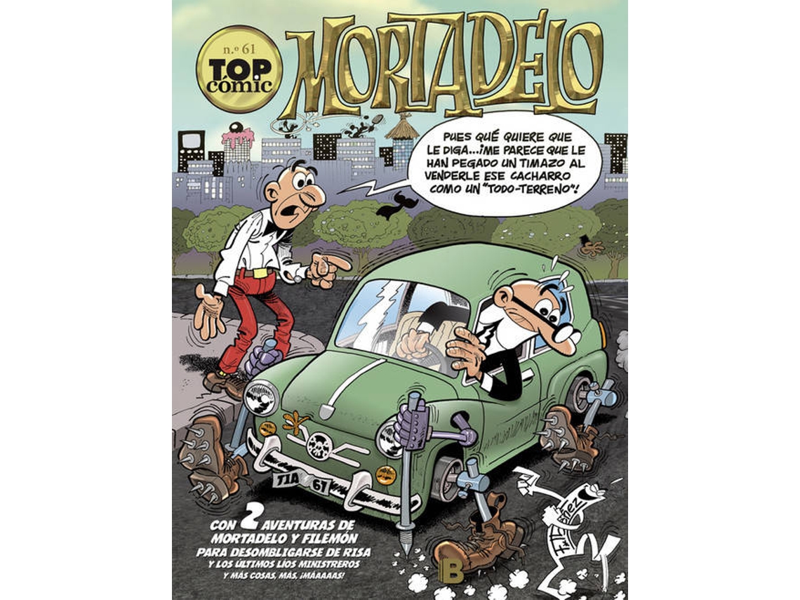 Livro Mortadelo de Francisco Ibáñez Talavera (Espanhol)