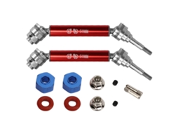 Mali eixo de Transmissão Dianteiro Rc Aço Alumínio 1/10 para Traxxas Red Protetor Contra Ferrugem