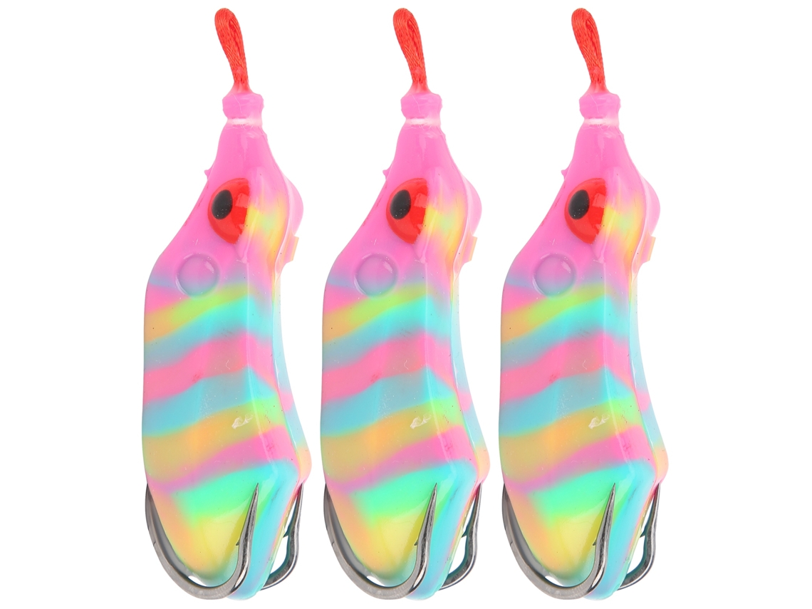 Conjunto de Iscas Artificiais de Pesca 3 Peças