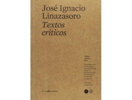 Livro Textos Críticos 2 de José Ignacio Linazasoro Rodríguez (Espanhol)
