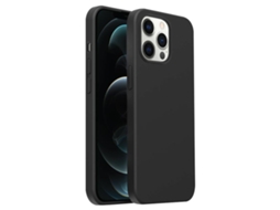 Capa De Silicone Líquido Ultra Fina Para Iphone 12 Pro Max - Cobertura Total - Magsafe