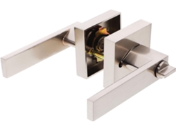 Maçaneta De Porta Lurrose Heavy Duty Com Trava E Chave, Reversível, Em Alumínio, Para Privacidade, Ideal Para Quartos