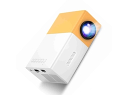 Projetor Portátil 400-600lm Hd Para Cinema Interior E Exterior