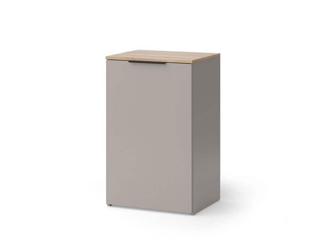 Commode Wido, 50x80cm Com Prateleira, Grège, Sonoma, Vicco