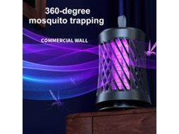 Lâmpada De Matança Mosquitos Doméstico Pendurado Assassino Choque Elétrico Zapper Mosquito Armadilha L Uz Noturna