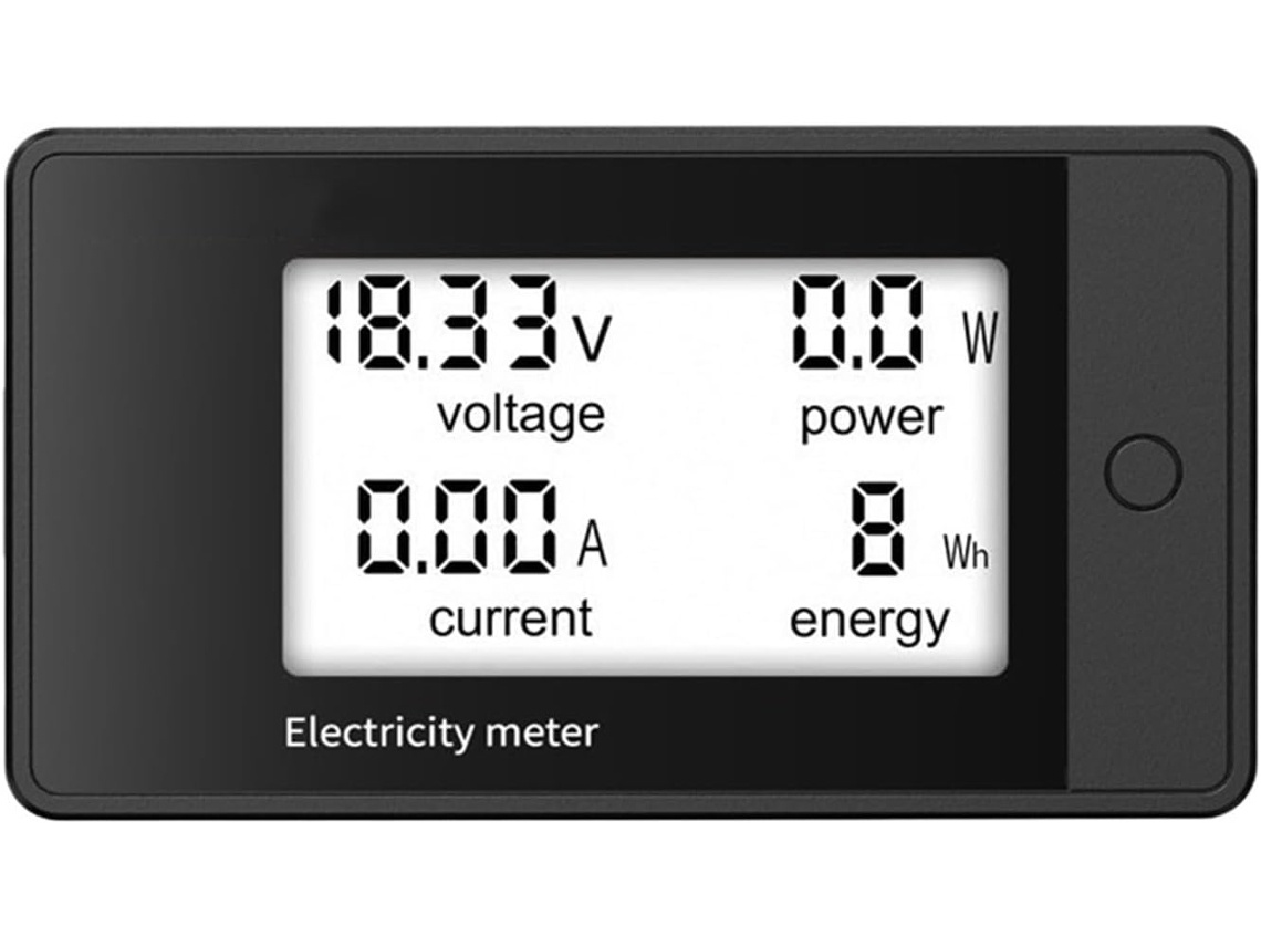 Medidor Digital 20a/50a/100a/200a, Voltímetro Dc8-100v, Amperímetro