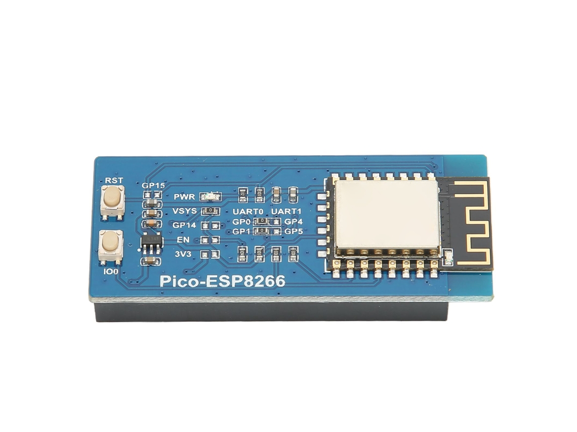 Placa De Expansão Wifi Esp8266 Para Raspberry Pi Pico Ieee 802.11b/g/n Tcp/udp