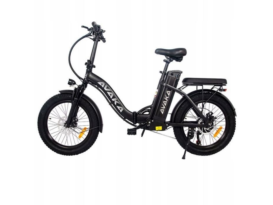 Bicicleta Elétrica Dobrável - Avaka - Bz20plus - 500w Sem Escovas - Bateria 48v 18.2ah - Autonomia 100 Km