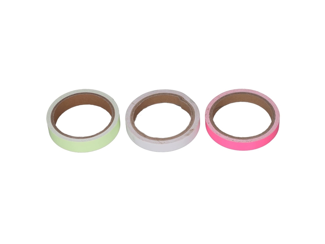 3 (faixas Refletoras Fluorescentes De 0,8 Mm, Design Brilhante, À Prova D'água, Durável)