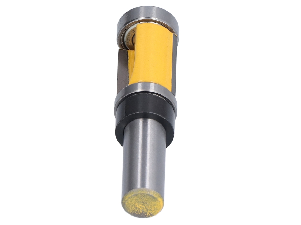Fresa de topo de aço tungstênio de 4 lâminas (usinada em CNC, revestida com Nanoblue)