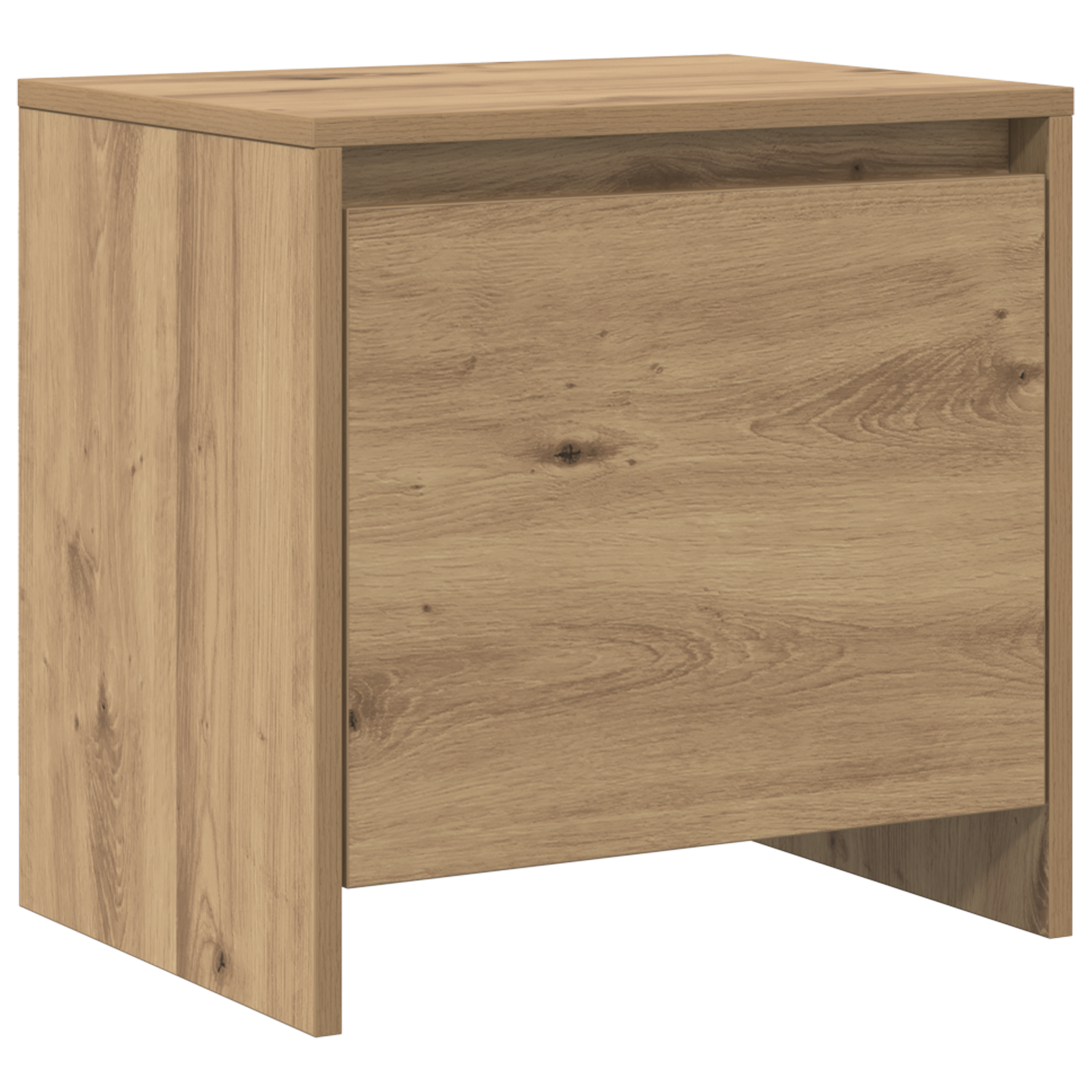 Conjunto 1 Mesa-de-cabeceira Vidaxl Castanho Derivados De Madeira (45 X 34 X 44,5 Cm)