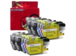 Pack 10 Cartuchos de Tinta GENERICO Lc3219xl (Multicor)