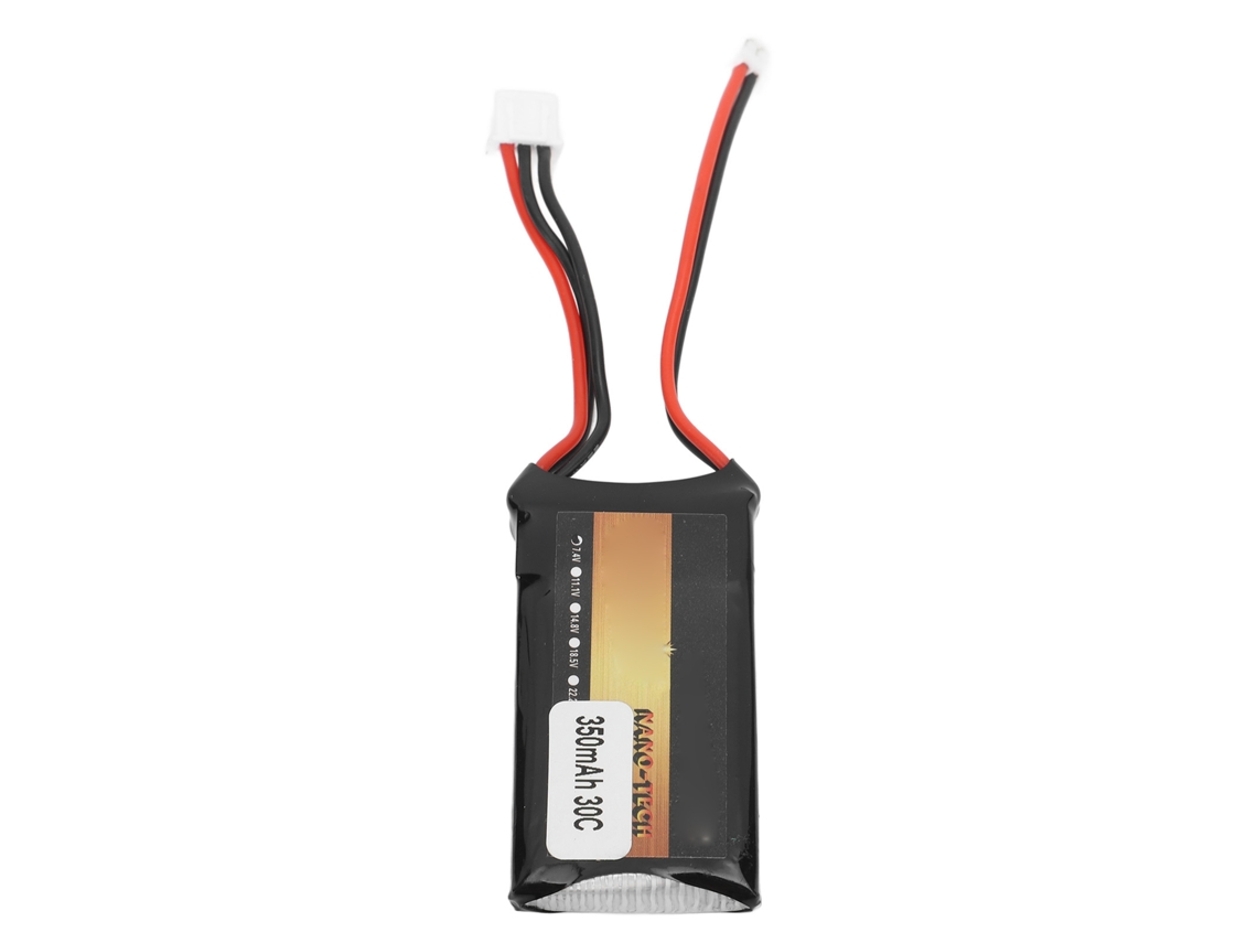 Mali bateria Lipo 7.4v 350mah 2s para Carro Controle Remoto 1/24 Axial Scx24 90081 C10 Peças de Reposição