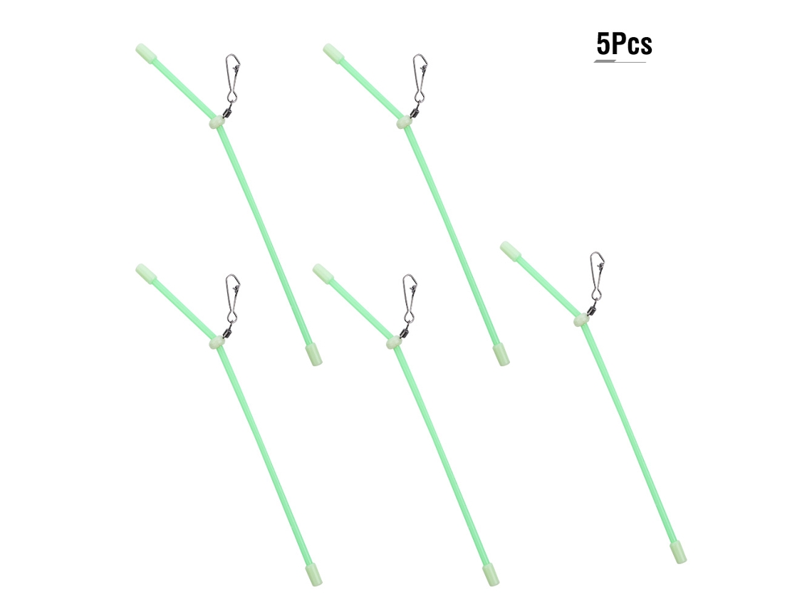 Conector de Equilíbrio de Tubo de Pesca Pvc 15cm 5pcs