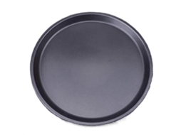 Forma Redonda De Aço Carbono Antiaderente Para Pizza, 28 Cm De Diâmetro, Com Distribuição Uniforme De Calor E Própria Para Lava-louças.