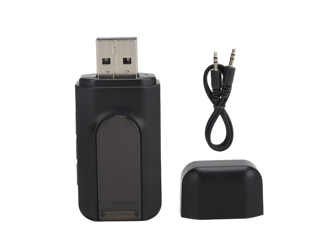 Adaptador de áudio Mali Bluetooth 5.0 transmissor receptor USB com display LCD | S/MARCA