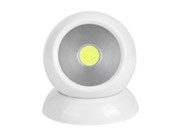 Rebe-luz Nocturna Led Cob Para Casa, Luz De Parede Giratória 360° Com Base Magnética Para Corredores E Escadas