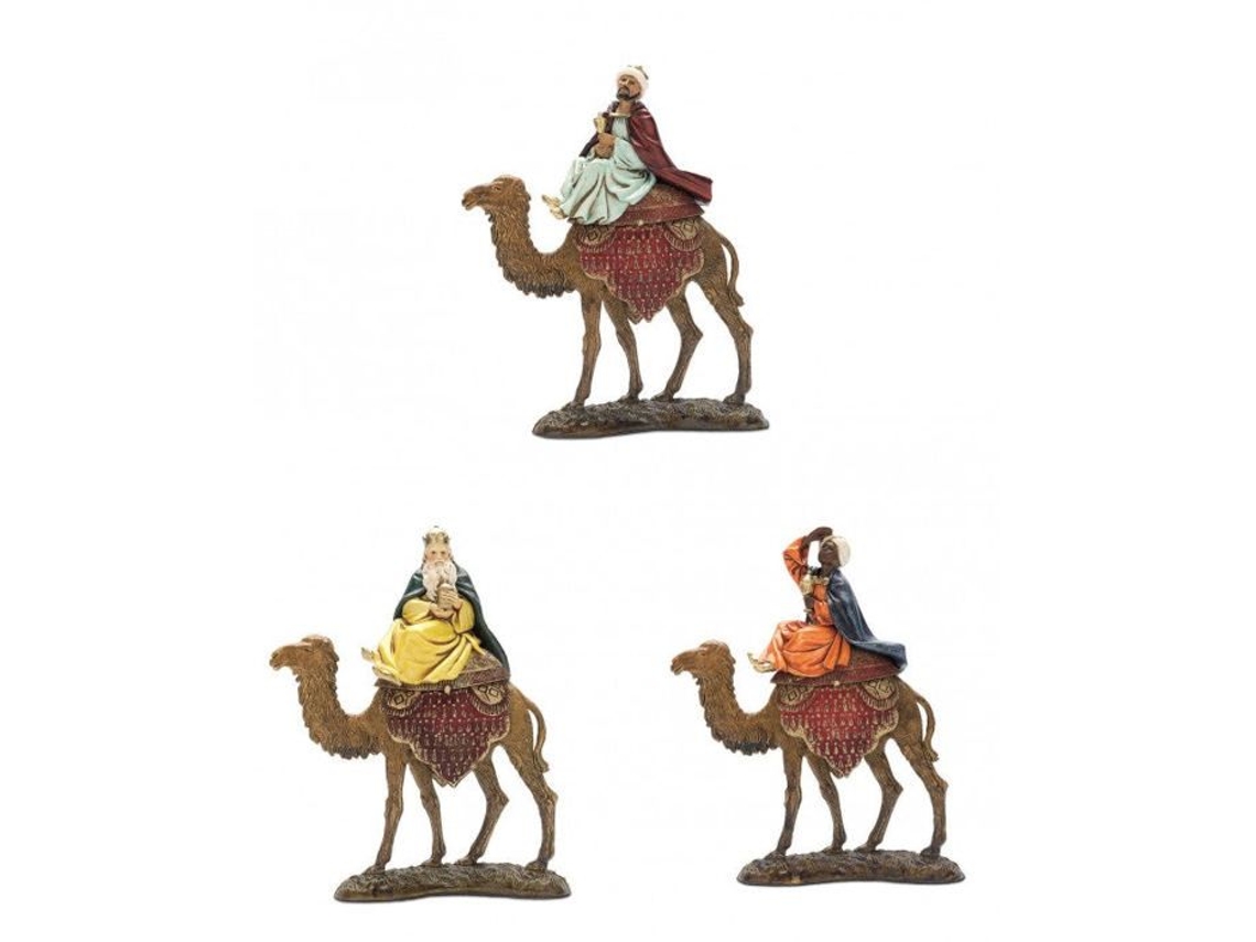 3 Re Magi Sul Cammelo 10cm