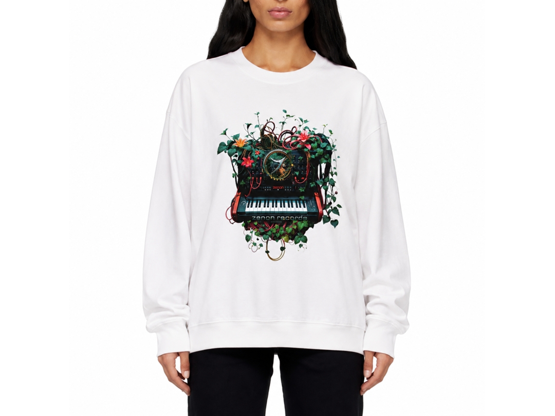 Rockinstone Synth Organix Classic Classic Sweatshirt Unique Designer Style