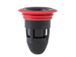 Desagüe de Silicona Anti olor para Baño Cocina Sin Filtro Desagüe de Ducha Caño de Piso 1 Unidad Negro
