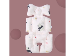 Almofada Universal para Carrinho de Bebé, Tecido de Algodão Respirável, Bege PANOONA
