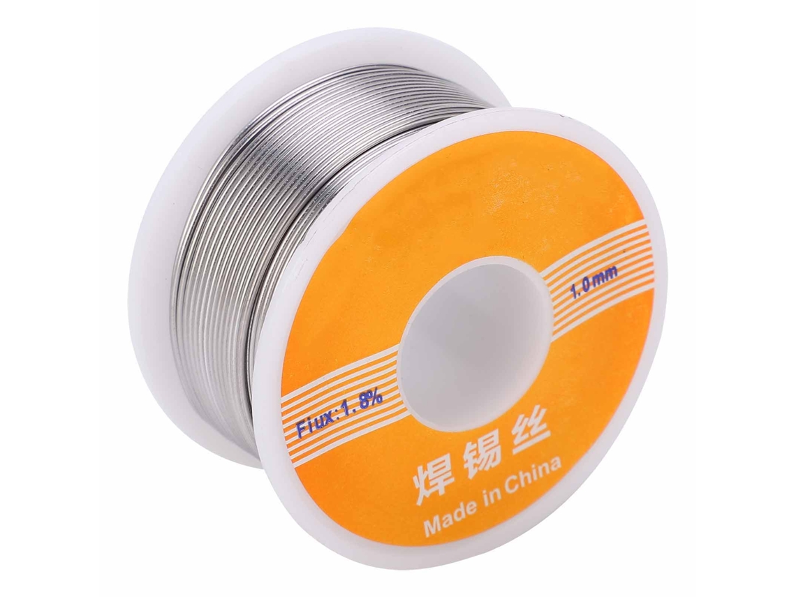 Fio De Soldar Laxiscreed Com Núcleo De Resina, 1mm De Diâmetro, Perfeito Para Trabalhos Elétricos De Precisão