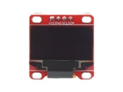 Módulo de exibição OLED de 0,96 polegadas 128x64 Controlador IIC para placa de exibição serial