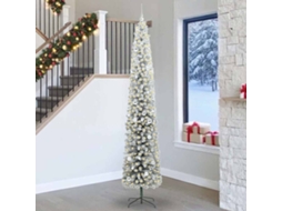 Vidaxl Árvore De Natal Artificial Verde 270 Cm Pvc E Aço E Plástico