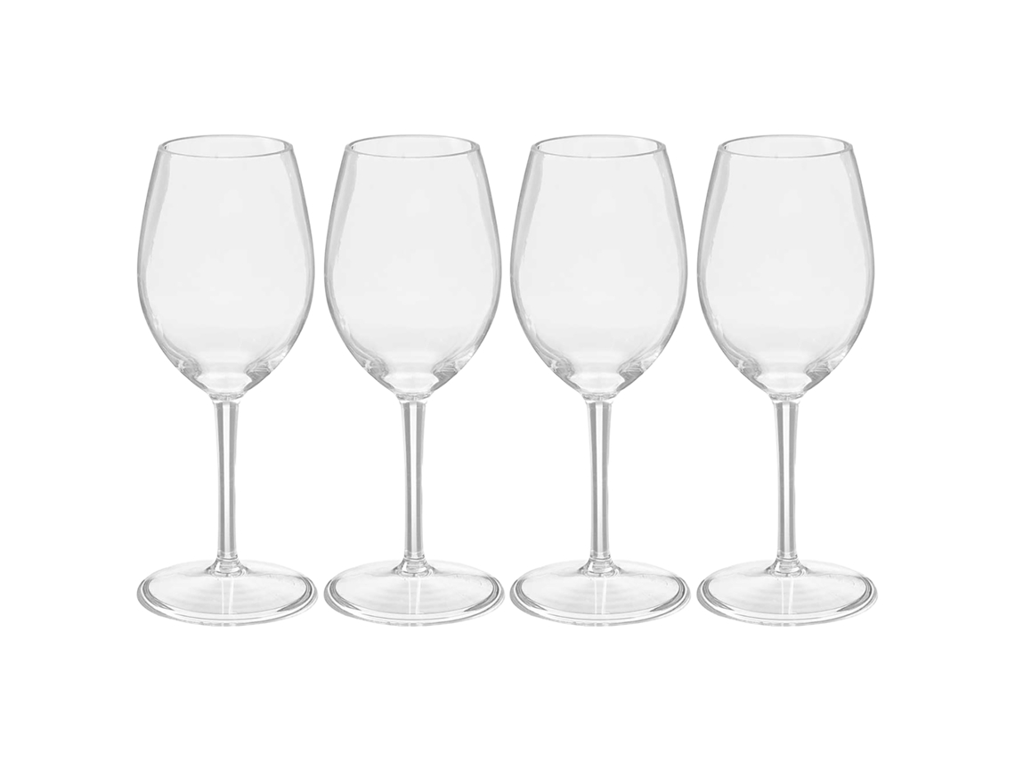 Conjunto de 4 Copos de Cocktail de 330ml em Acrílico DAM