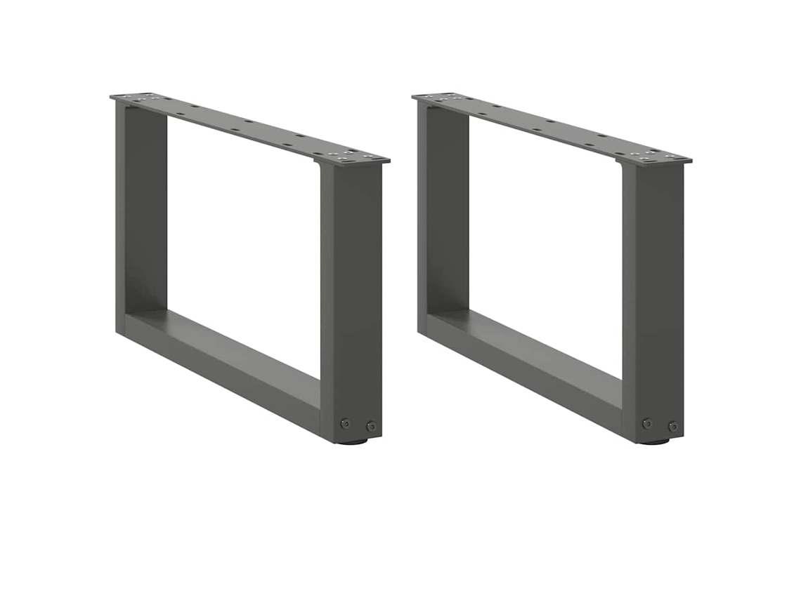 Coffee Table Leg, Coffee Table Legs Vidaxl Antracite Aço (70 X (30-31) Cm)