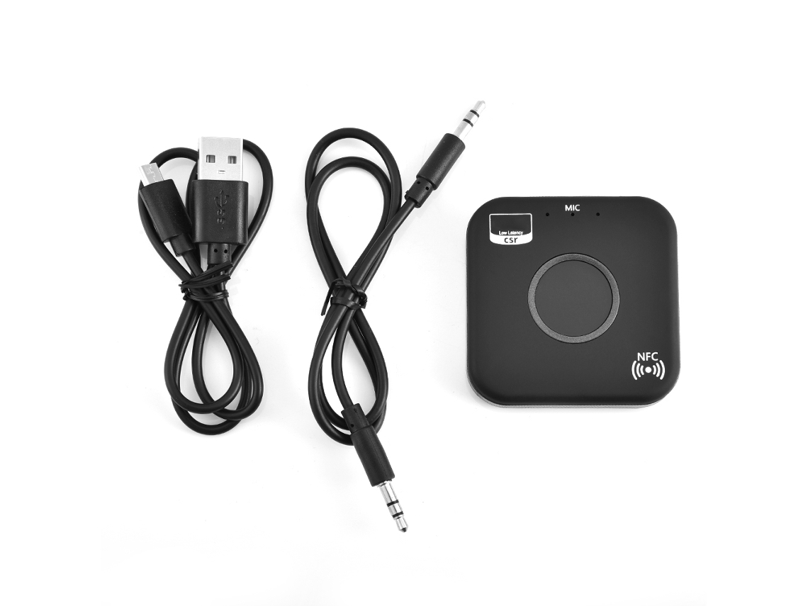 Adaptador Receptor Áudio Estéreo Bluetooth 4.2