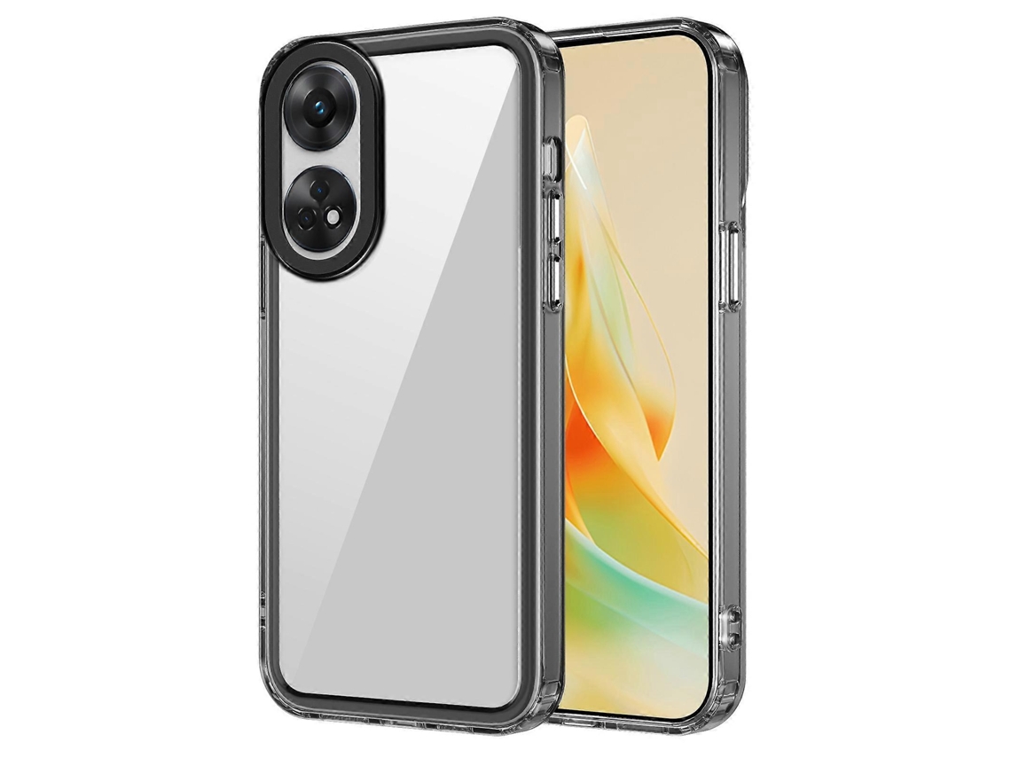 Capa De Celular Transparente De Acrílico Tpu À Prova De Choque