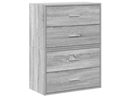 Cabinet, Cabinets Vidaxl Cinzeto Madeira Processada (n/a)