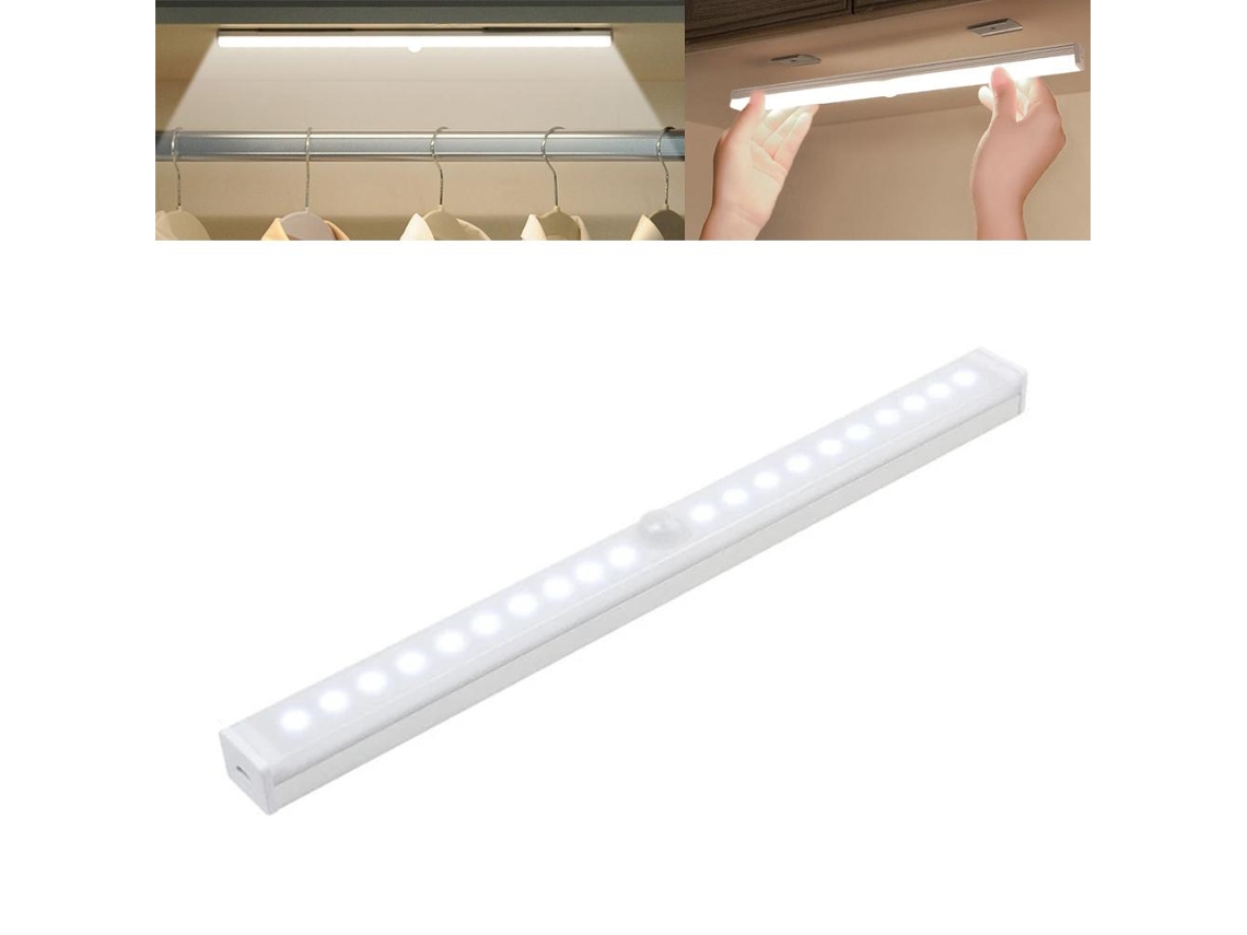 Lâmpada Led com Sensor de Movimento, 30 Cm BRILVIBERA