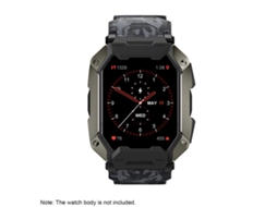 Cinto Pulseira Silicone 20mm LAXISCREED Compatível Kospet Tank M1