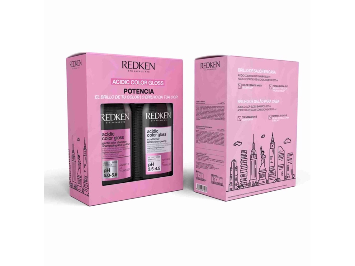Pack Acidic Color Gloss Potencia Brilho Redken