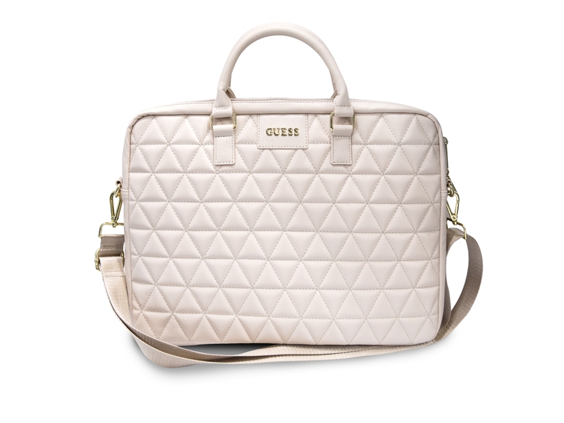 Guess Saco para computador portátil de 16 Modelo acolchoado Rosa