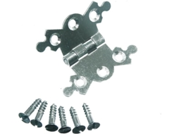 Conjunto De 3 Dobradiças Decorativas Em Formato De Borboleta Para Caixas De Joias -