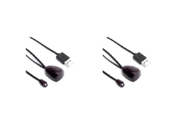 Extensor Ir 2x, Receptor De Controle Remoto Infravermelho, Adaptador Transmissor E Receptor Ir Usb_glo